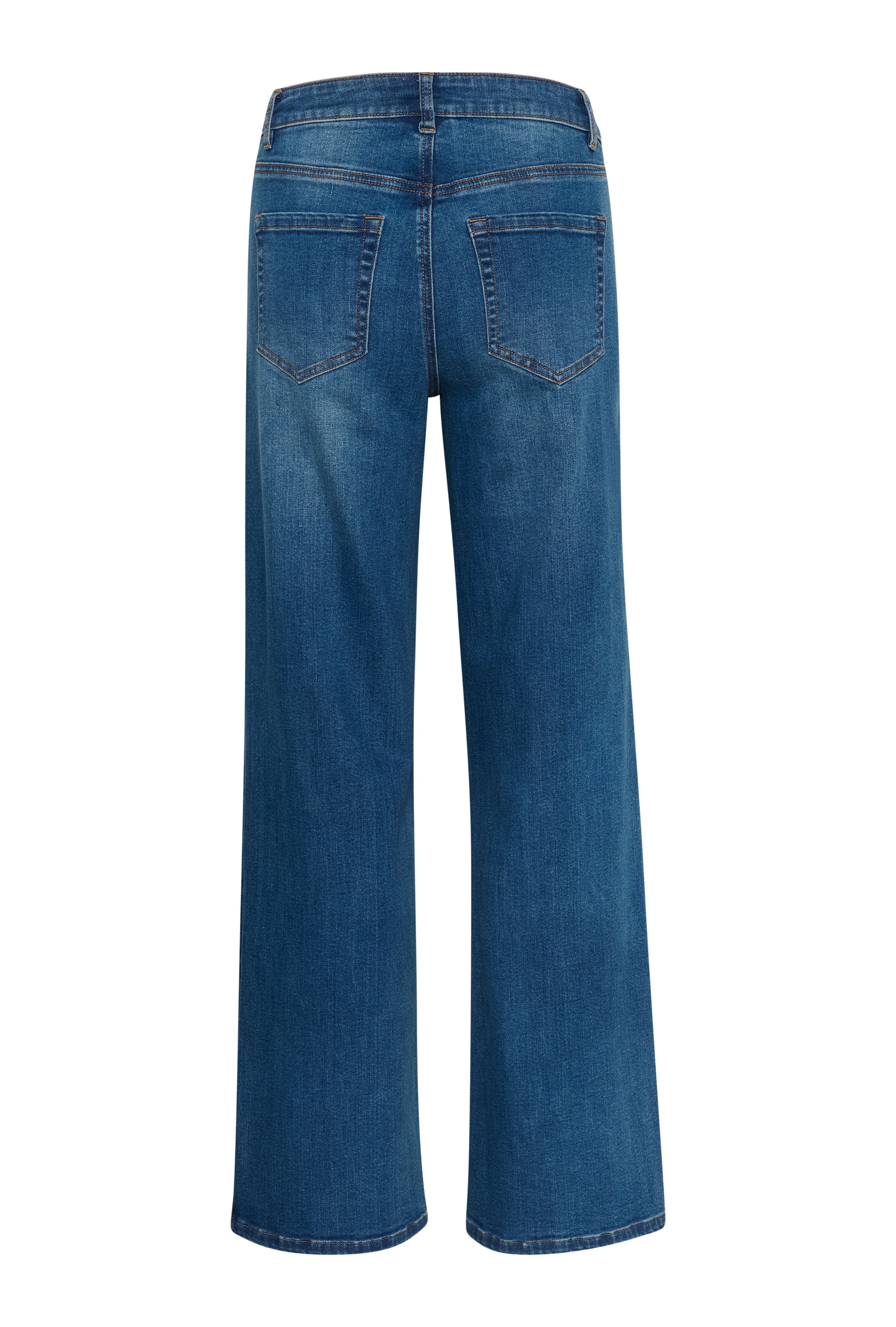 Kaffe - KAsinem High Waist Jeans - Medium Blue Denim