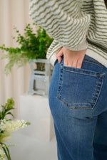Load image into Gallery viewer, Kaffe - KAsinem High Waist Jeans - Medium Blue Denim
