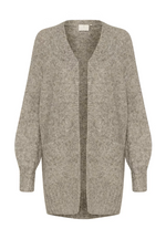 Load image into Gallery viewer, Kaffe - Katrina Knit Cardigan - Elephant Skin Melange
