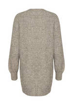 Load image into Gallery viewer, Kaffe - Katrina Knit Cardigan - Elephant Skin Melange
