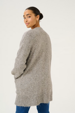 Load image into Gallery viewer, Kaffe - Katrina Knit Cardigan - Elephant Skin Melange
