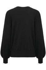 Load image into Gallery viewer, Kaffe - KAlone Knit Pullover - Black Deep
