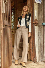 Load image into Gallery viewer, La Petite Etoile - Phoebe Pants - Marron Brown
