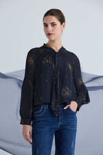 Load image into Gallery viewer, Lania - Crown Top - Crown Print
