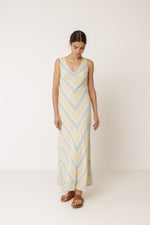 Load image into Gallery viewer, Indi And Cold - Striped Maxi Vestido - Multicolor 157
