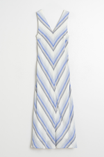 Load image into Gallery viewer, Indi And Cold - Striped Maxi Vestido - Azul 157
