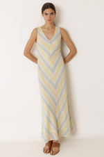Load image into Gallery viewer, Indi And Cold - Striped Maxi Vestido - Multicolor 157
