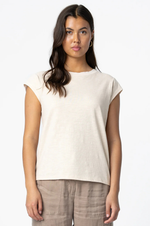 Load image into Gallery viewer, Coster Copenhagen - Metallic Tee - Creme
