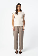 Load image into Gallery viewer, Coster Copenhagen - Metallic Tee - Creme
