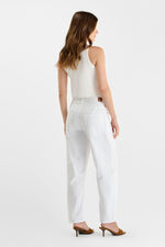 Load image into Gallery viewer, Le Temps Des Cerises - Madie Jeans - White
