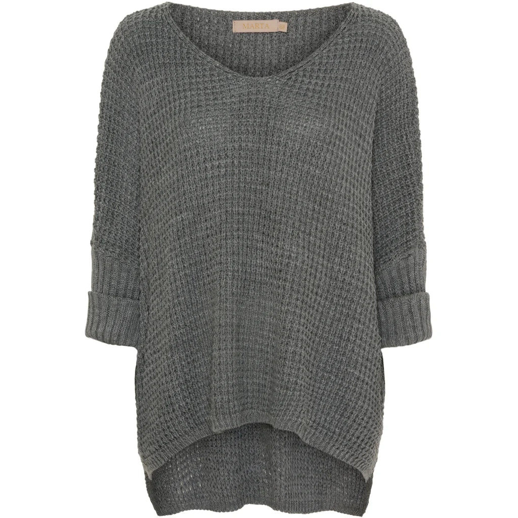 Marta Du Chateau - Mdcmille Knit - Dark Grey
