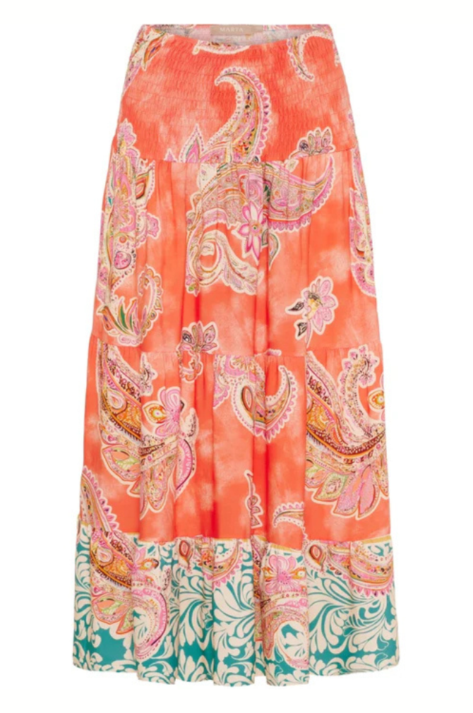 Marta Du Chateau - Josefina Skirt - Corallo