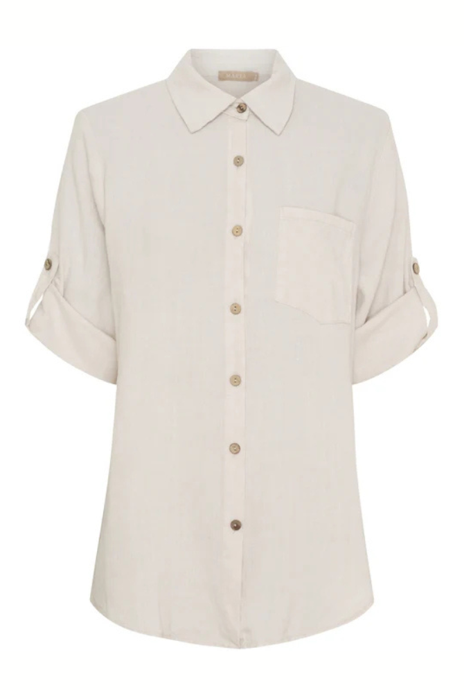 Marta Du Chateau - Kiara Shirt - Sabbia