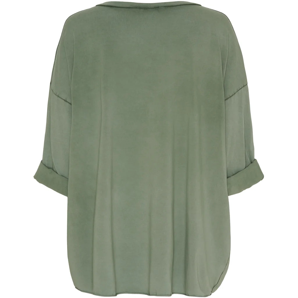 Marta Du Chateau - Mdclora Blouse - Khaki
