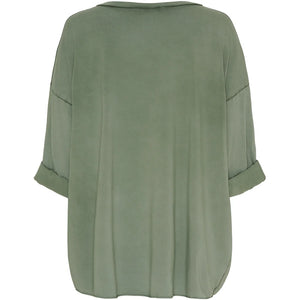 Marta Du Chateau - Mdclora Blouse - Khaki
