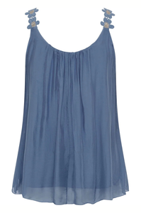 Marta Du Chateau - Agnese Top - Jeans