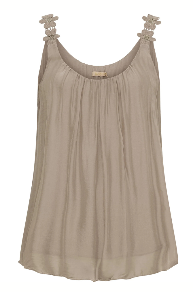 Marta Du Chateau -  Agnese Top - Fango