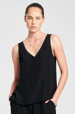 Load image into Gallery viewer, Mela Purdie - Audrey Tank - Black
