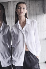 Load image into Gallery viewer, Mela Purdie - Single Pocket Shirt - White
