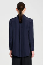 Load image into Gallery viewer, Mela Purdie - Single Pocket Shirt - Navy
