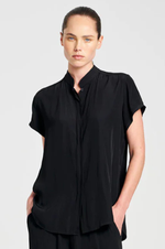 Load image into Gallery viewer, Mela Purdie - Soft Stand Shirt - Black
