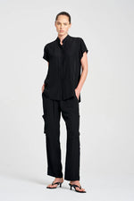 Load image into Gallery viewer, Mela Purdie - Soft Stand Shirt - Black
