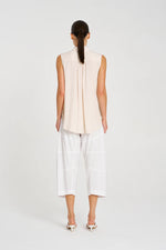 Load image into Gallery viewer, Mela Purdie - Tab Slide Tank - Meringue
