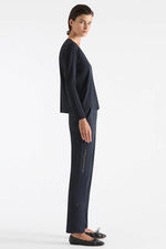 Load image into Gallery viewer, Mela Purdie- Zip Cargo - French Navy
