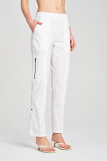 Load image into Gallery viewer, Mela Purdie - Zip Cargo - White
