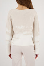 Load image into Gallery viewer, Monari - Openwork Cardigan - Light Beige
