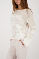 Load image into Gallery viewer, Monari - Openwork Cardigan - Light Beige
