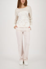 Load image into Gallery viewer, Monari - Openwork Cardigan - Light Beige

