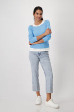 Load image into Gallery viewer, Monari - 2 in 1 T-Shirt - Spring Water
