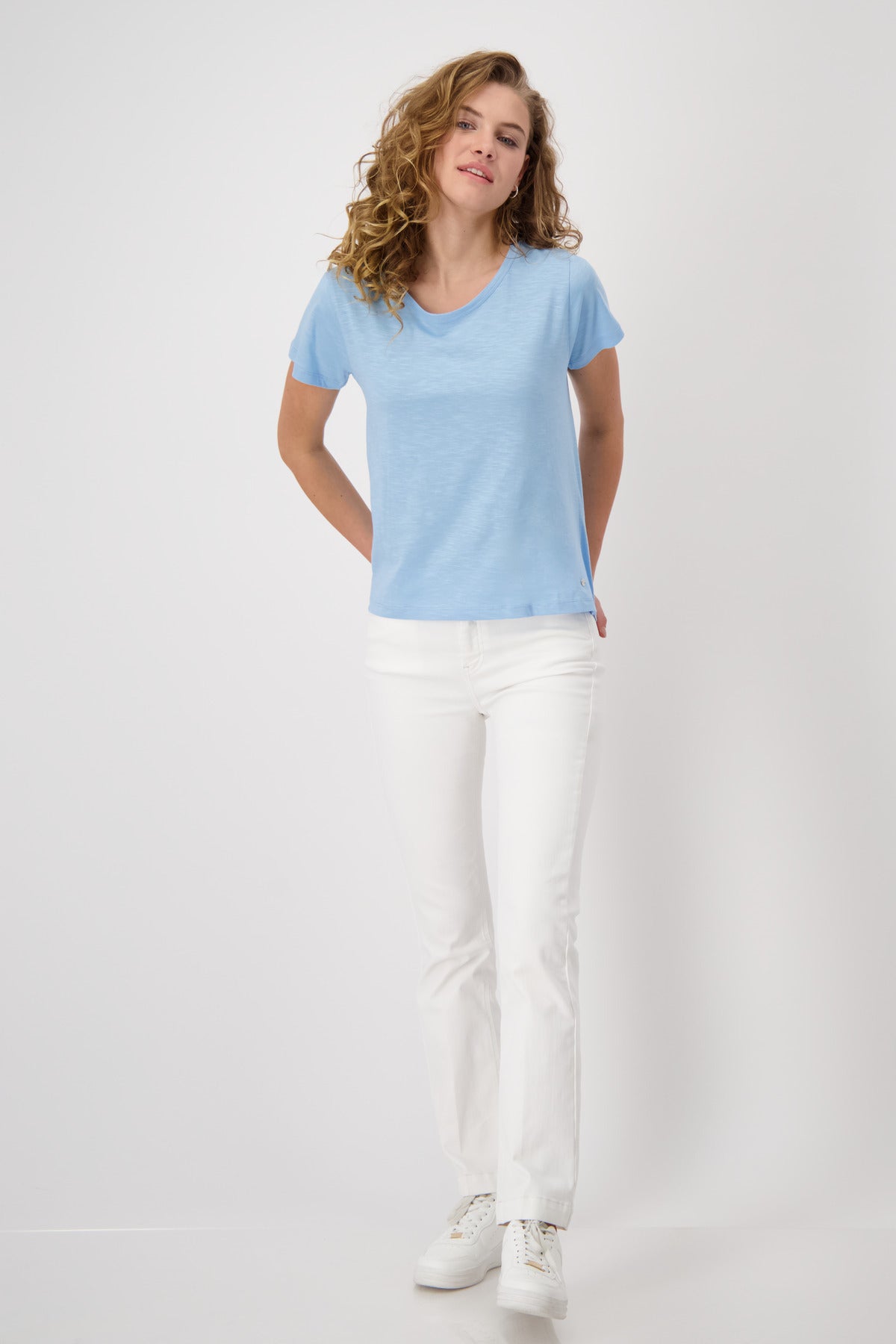 Monari - Basic Flame T-Shirt - Spring Water