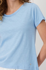 Load image into Gallery viewer, Monari - Basic Flame T-Shirt - Spring Water

