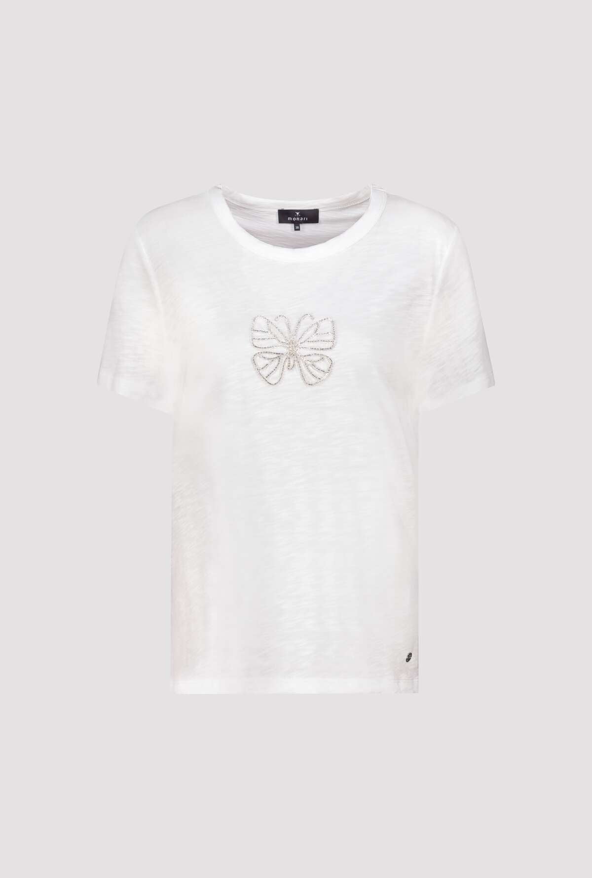 Monari - Butterfly T-Shirt - White