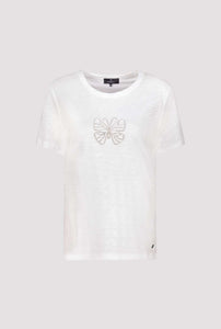 Monari - Butterfly T-Shirt - White