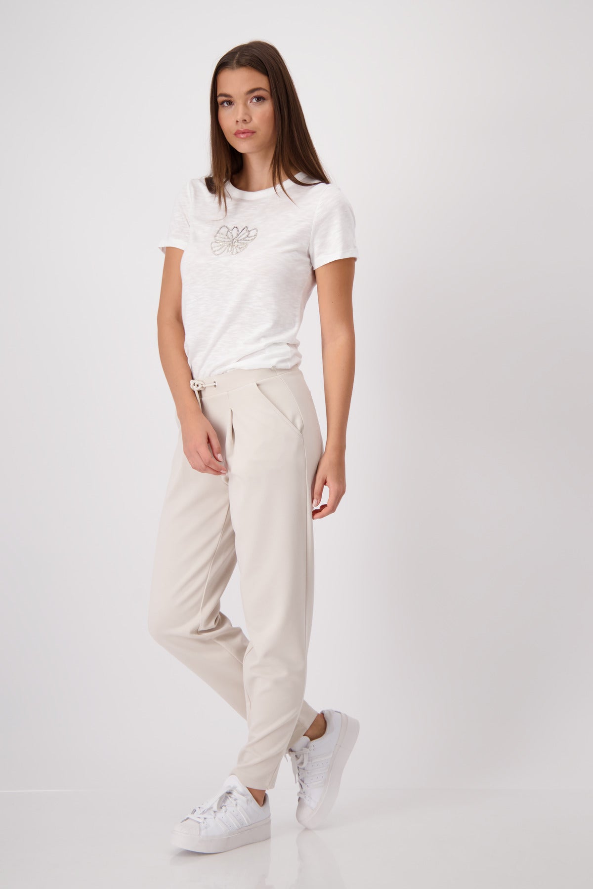 Monari - Butterfly T-Shirt - White