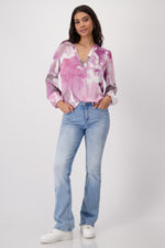 Load image into Gallery viewer, Monari - Floral Print Allover Blouse - Blossom

