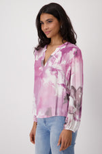 Load image into Gallery viewer, Monari - Floral Print Allover Blouse - Blossom
