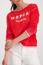 Load image into Gallery viewer, Monari - Lego Print Sweater - Chili Pepper

