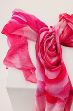 Load image into Gallery viewer, Monari - Rose Print Scarf - Spring Flower
