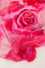 Load image into Gallery viewer, Monari - Rose Print Scarf - Spring Flower
