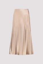 Load image into Gallery viewer, Monari - Satin Skirt - Truffle
