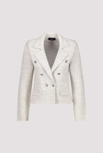 Load image into Gallery viewer, Monari - Tweed Knit Blazer - Warm Sand
