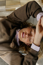 Load image into Gallery viewer, Indi And Cold - Adjustable Waist Sweatshirt - Mink 360
