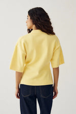 Load image into Gallery viewer, Noella - Lenyx Short Sleeve Knit Cardigan - Butter Yellow
