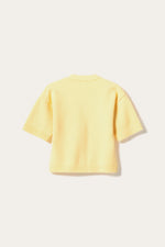 Load image into Gallery viewer, Noella - Lenyx Short Sleeve Knit Cardigan - Butter Yellow
