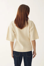 Load image into Gallery viewer, Noella - Lenyx Short Sleeve Knit Cardigan - Ivory
