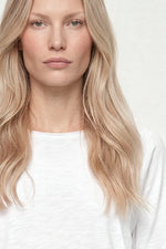 Load image into Gallery viewer, Rich And Royal - Organic Heavy Jersey Long Sleeve T-Shirt - White
